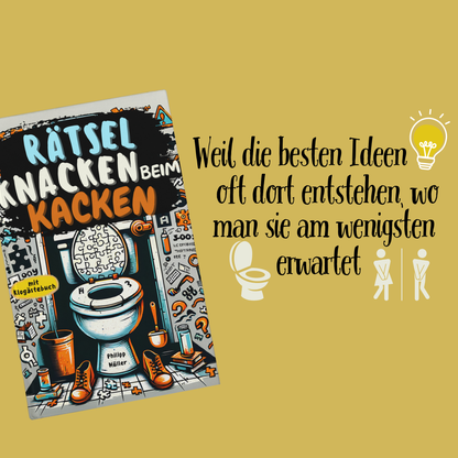Rätsel knacken beim Kacken