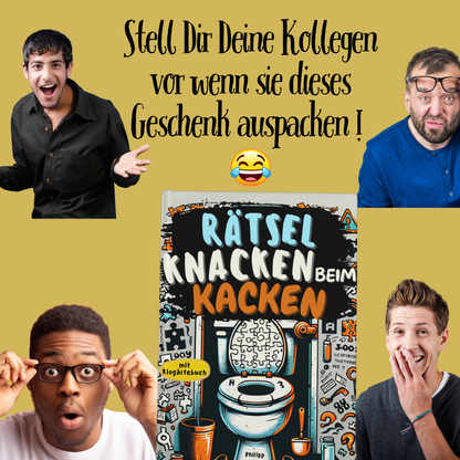 Rätsel knacken beim Kacken